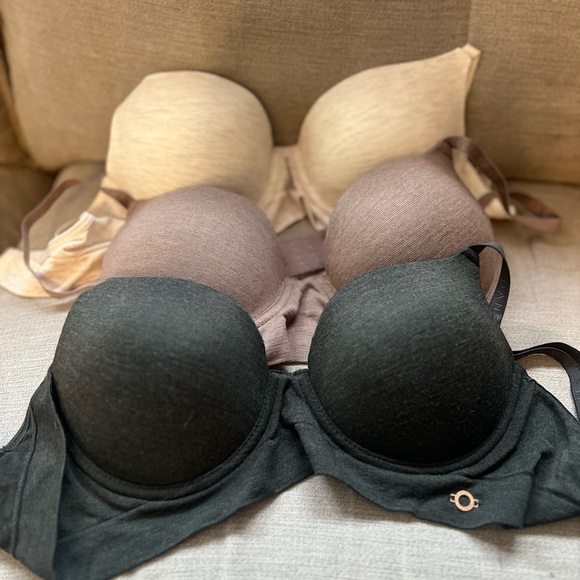 Danskin Other - Danskin Women's Bra Set - Black, Brown, Cream